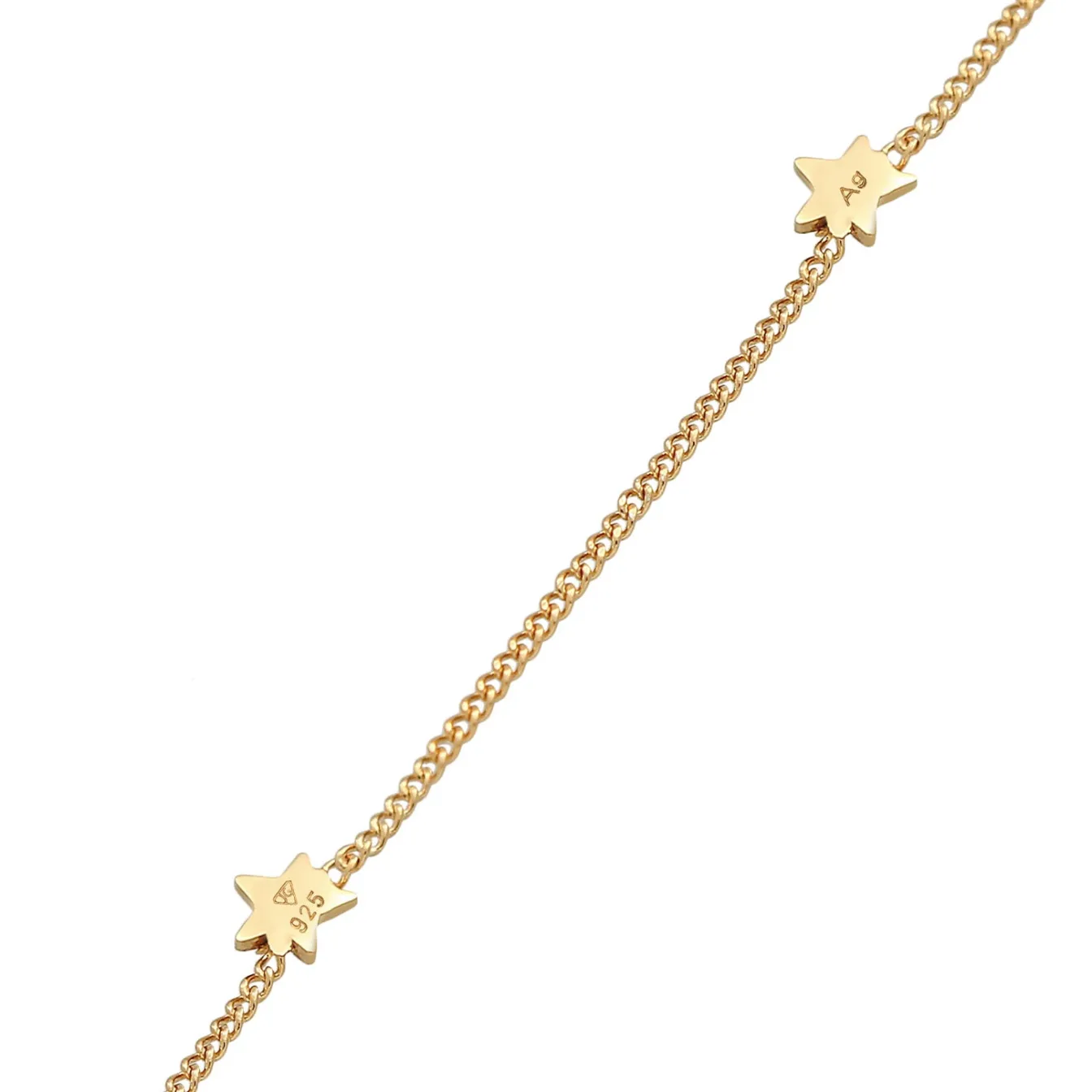 Elli "Choker Stern Astro< Halsketten|Silber