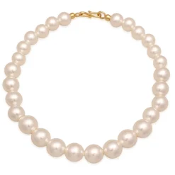 Elli "Choker S-Verschluss | Synth. Perlen< Perlen|Halsketten