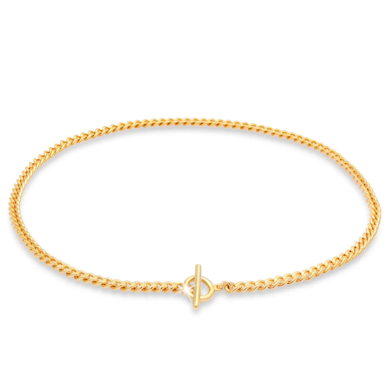 Elli "Choker T-Bar< Halsketten|Silber