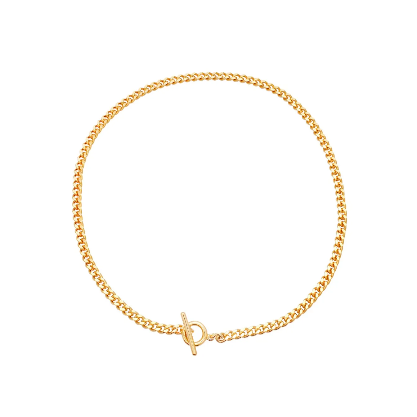 Elli "Choker T-Bar< Halsketten|Silber