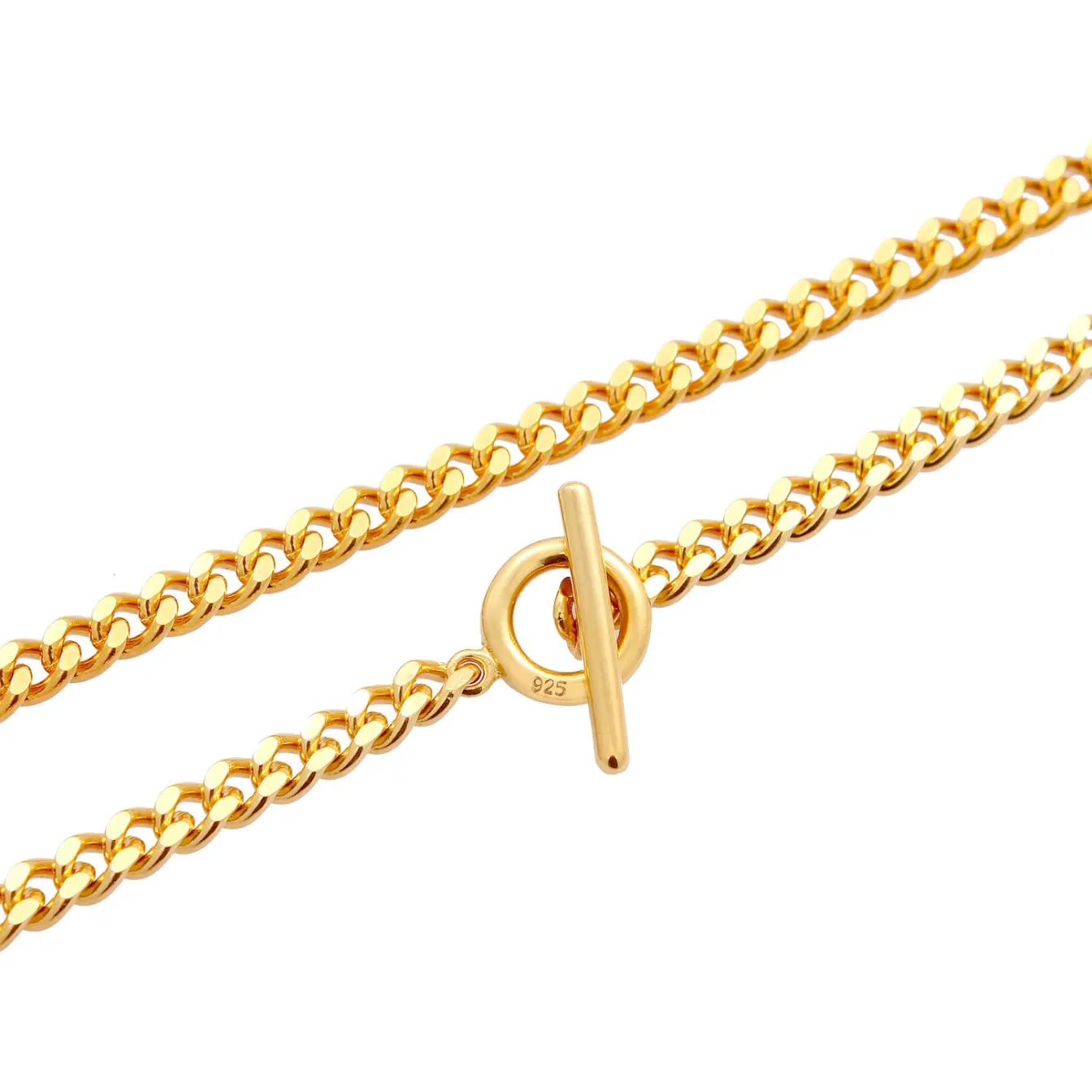Elli "Choker T-Bar< Halsketten|Silber