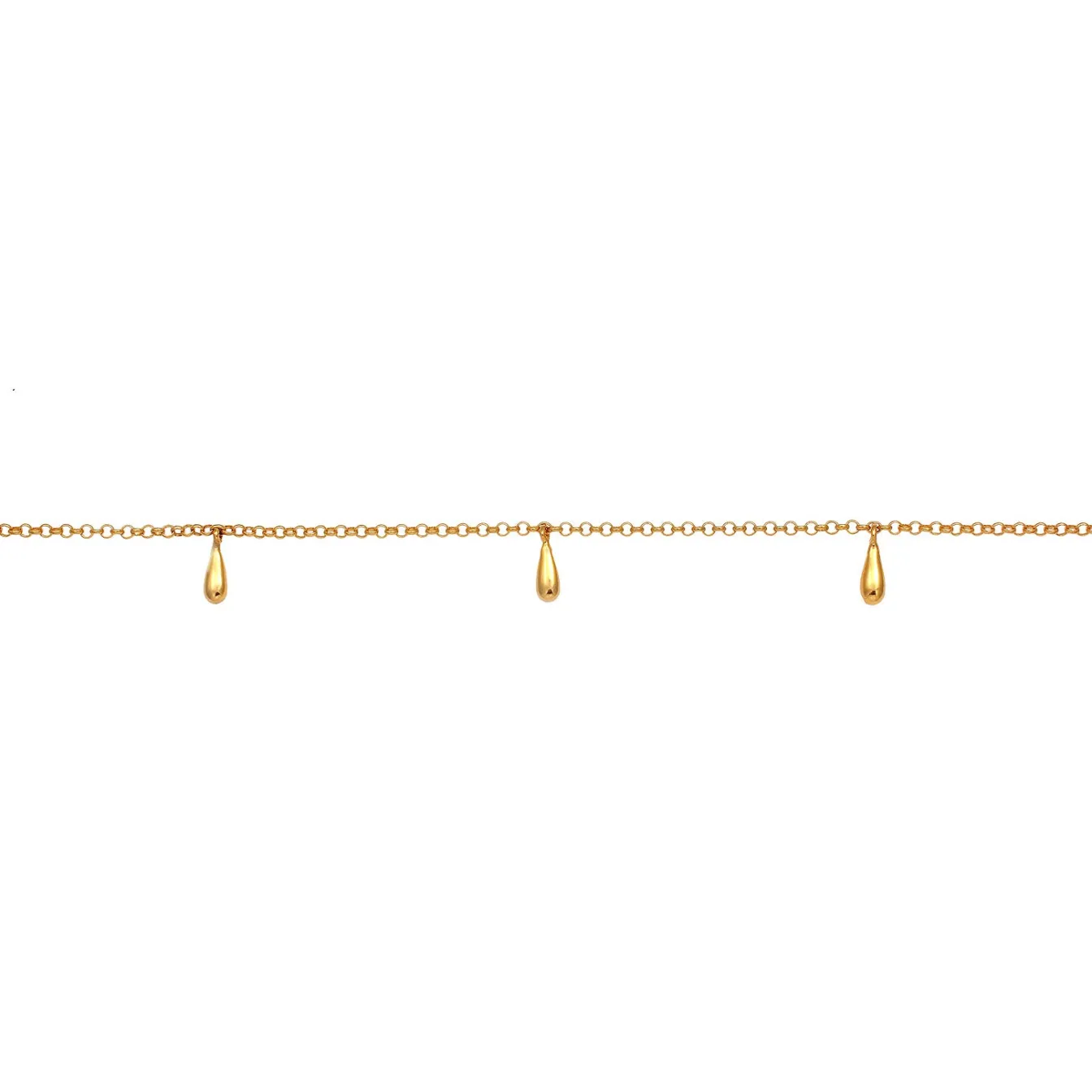Elli "Choker Tropfen< Halsketten|Silber