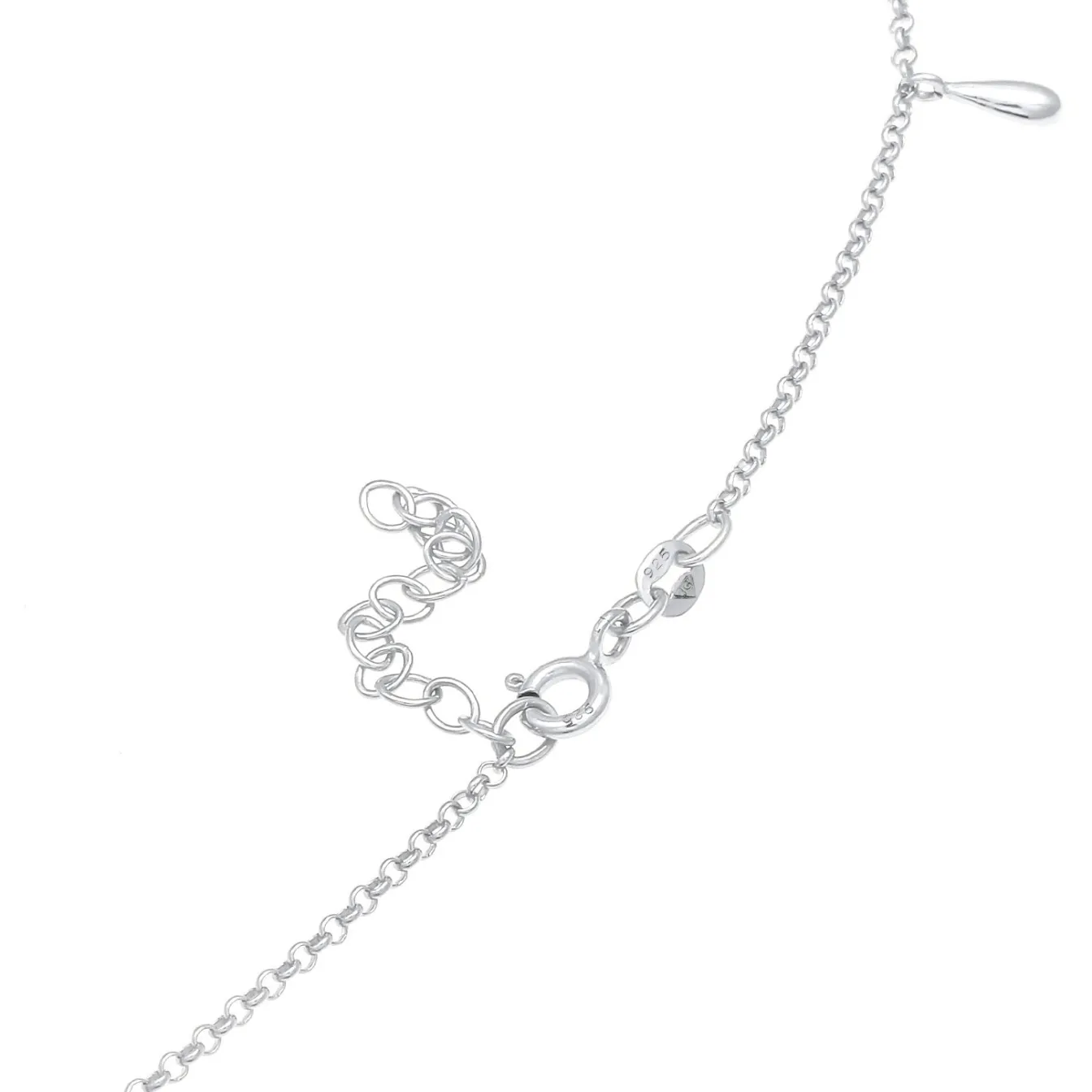 Elli "Choker Tropfen< Halsketten|Silber
