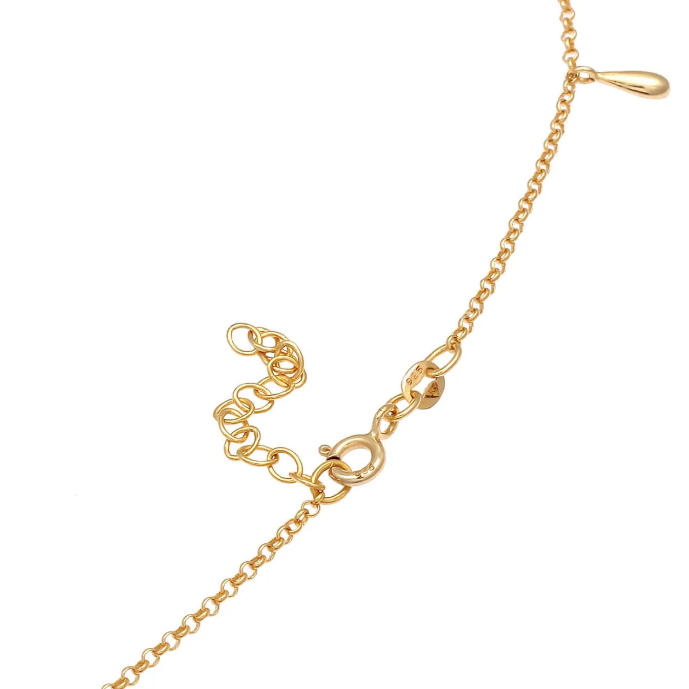 Elli "Choker Tropfen< Halsketten|Silber