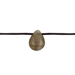 Elli "Choker Tropfen | Satin, Labaradorit< Halsketten