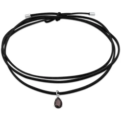 Elli "Choker Tropfen Anhänger | Zirkonia< Halsketten