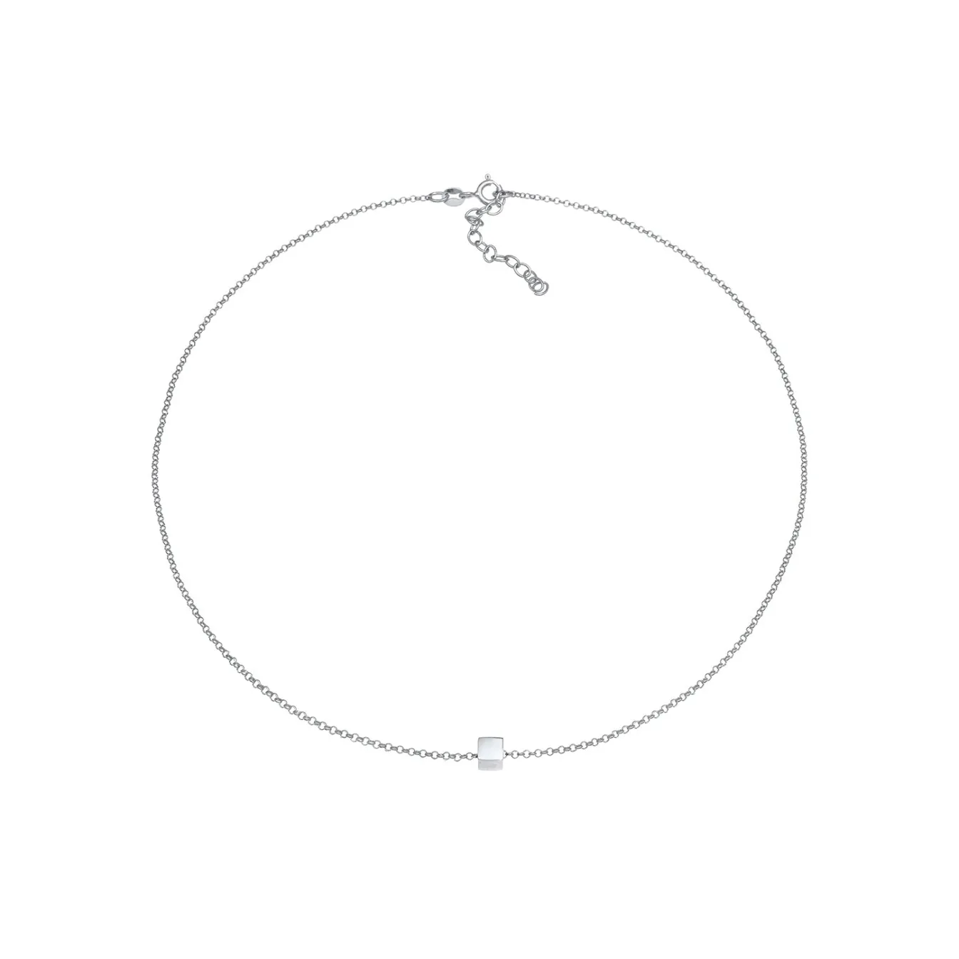 Elli "Choker Würfel< Halsketten|Vergoldet