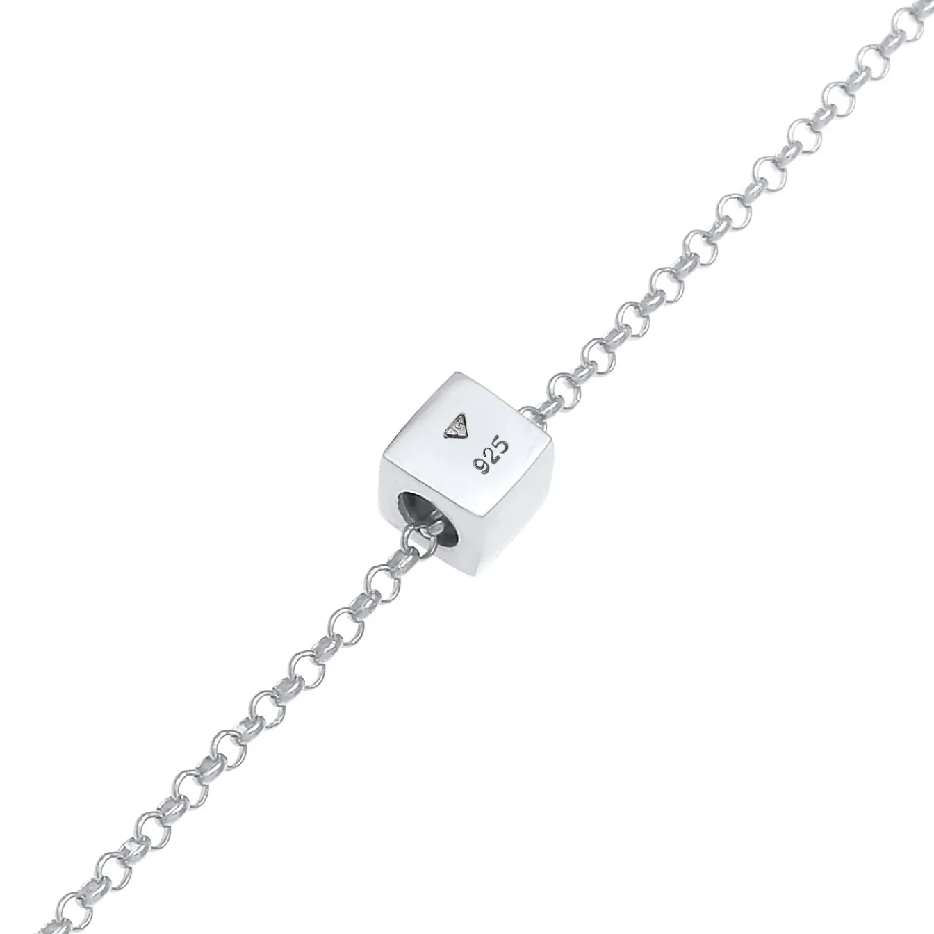 Elli "Choker Würfel< Halsketten|Vergoldet