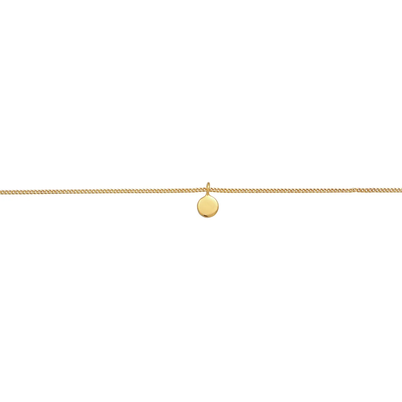 Elli "Choker-Halskette Plättchen< Halsketten|Silber
