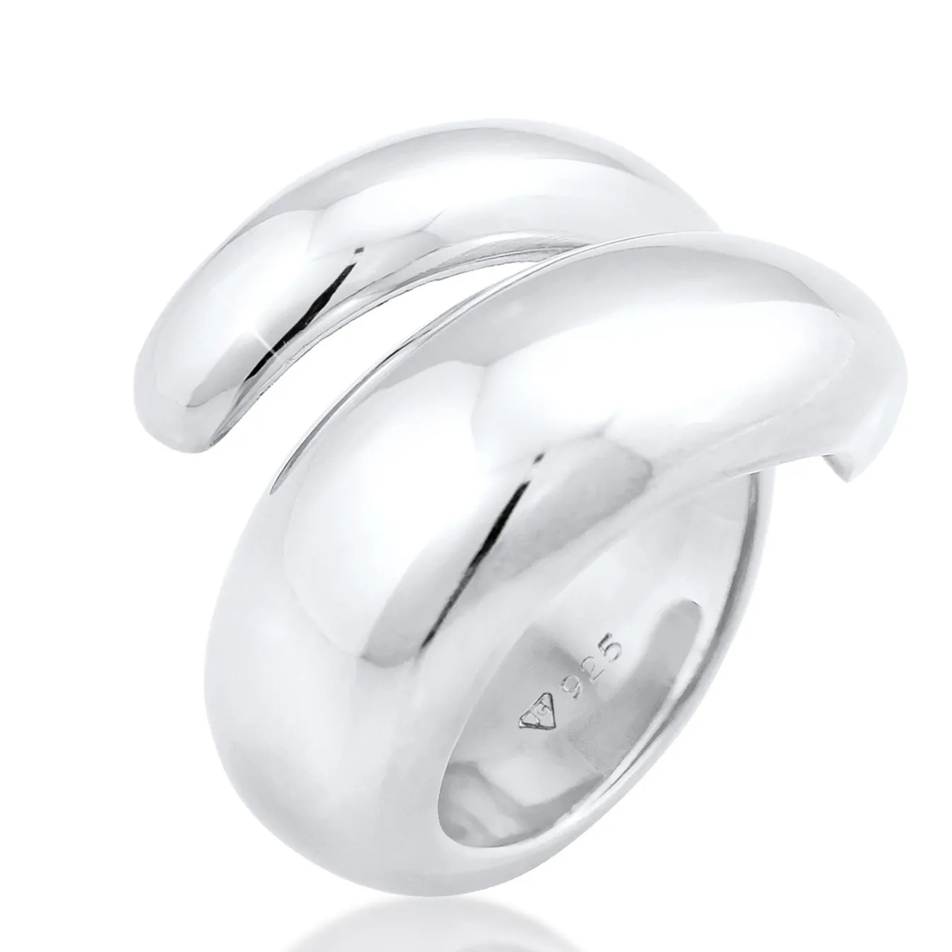 Elli "Chunky Wickelring< Vergoldet|Ringe