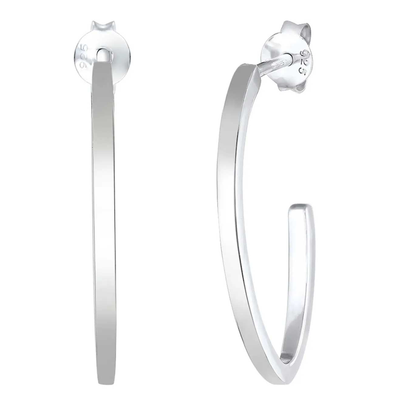 Elli "Creole< Silber|Ohrringe