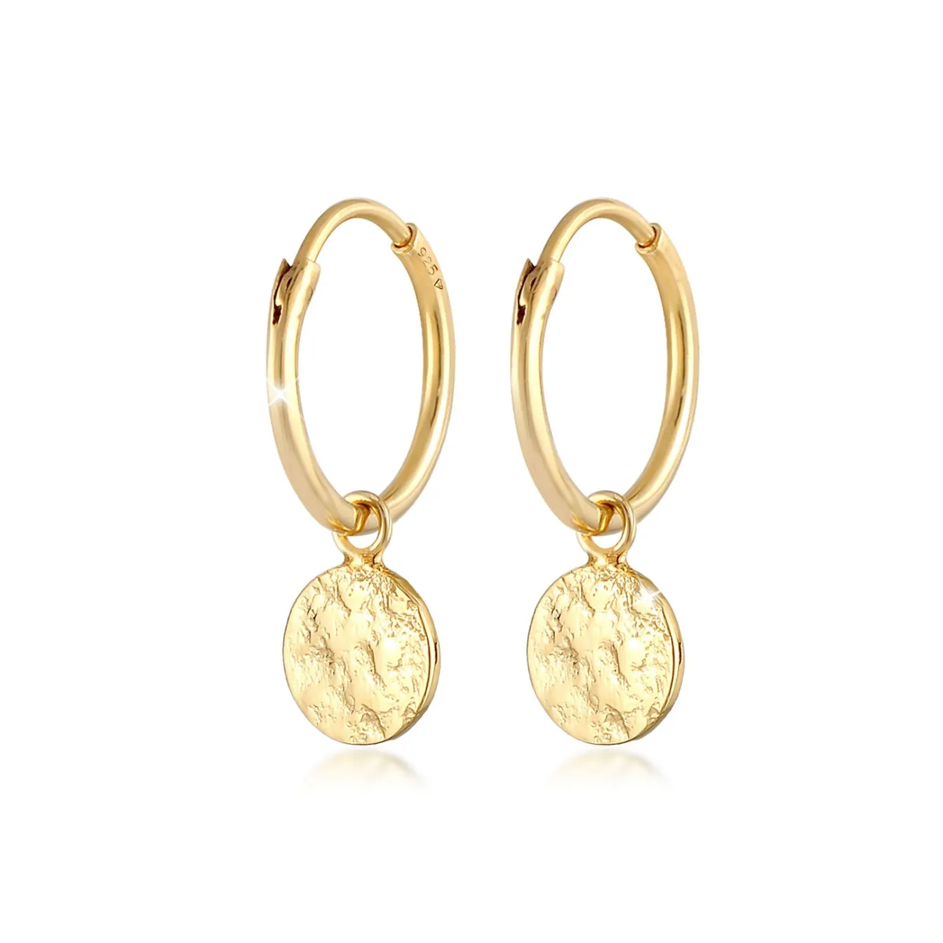 Elli "Creole< Roségold|Ohrringe