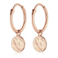 Elli "Creole< Roségold|Ohrringe