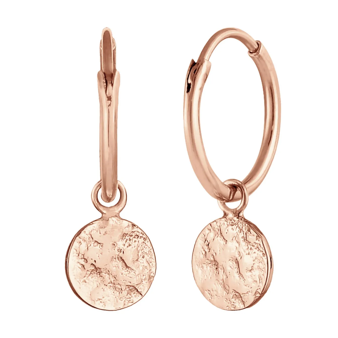 Elli "Creole< Roségold|Ohrringe
