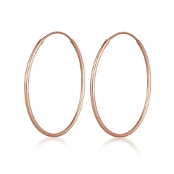 Elli "Creole< Roségold|Ohrringe