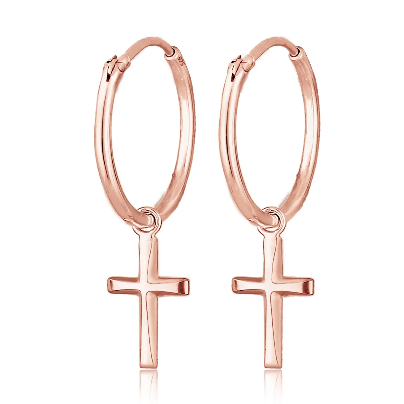 Elli "Creole< Roségold|Symbol-schmuck
