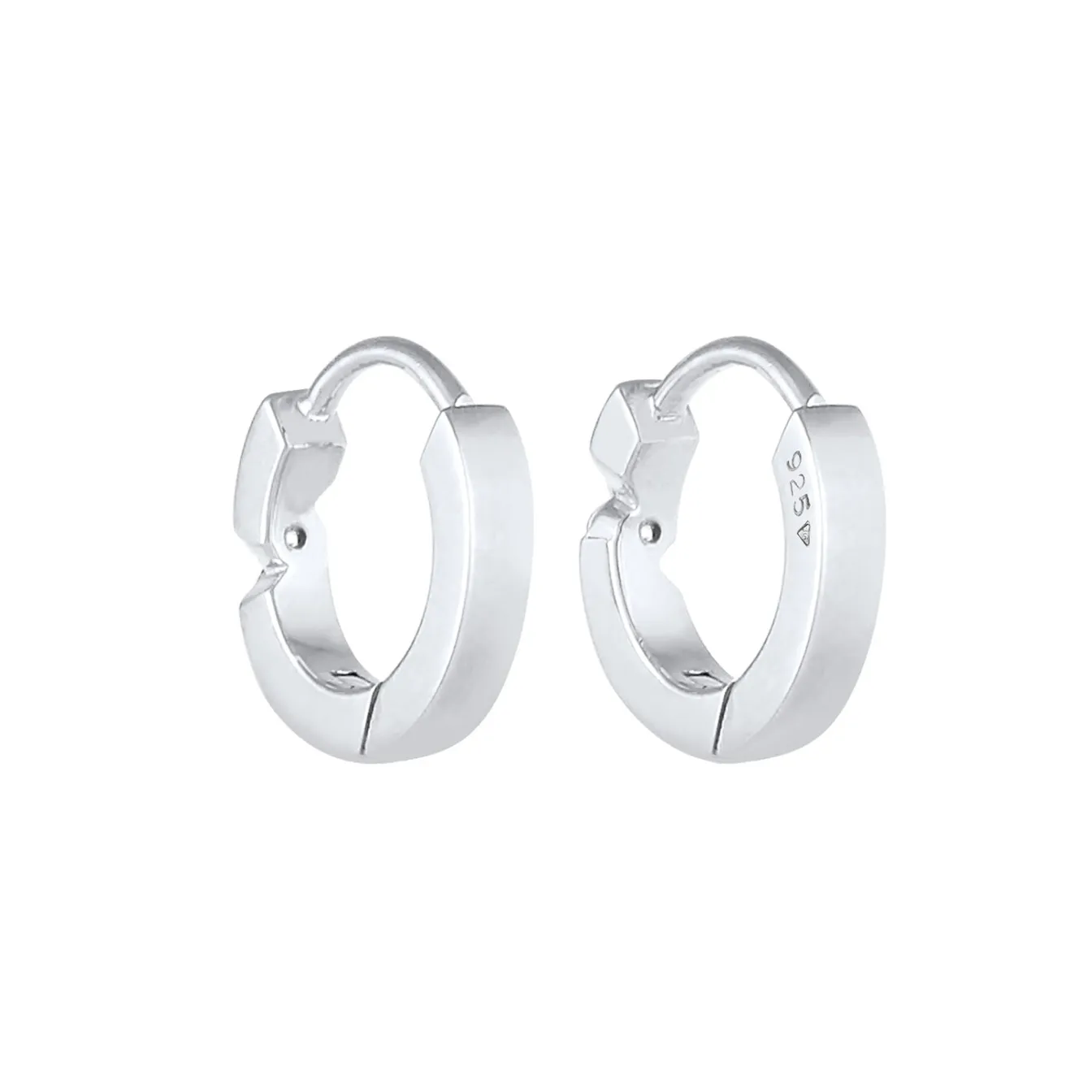Elli "Creole | Diamant ( Weiß, 0,03 ct )< Diamanten|Ohrringe