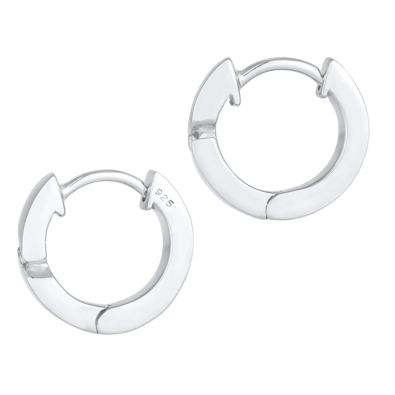 Elli "Creole | Diamant ( Weiß, 0,03 ct )< Roségold|Ohrringe