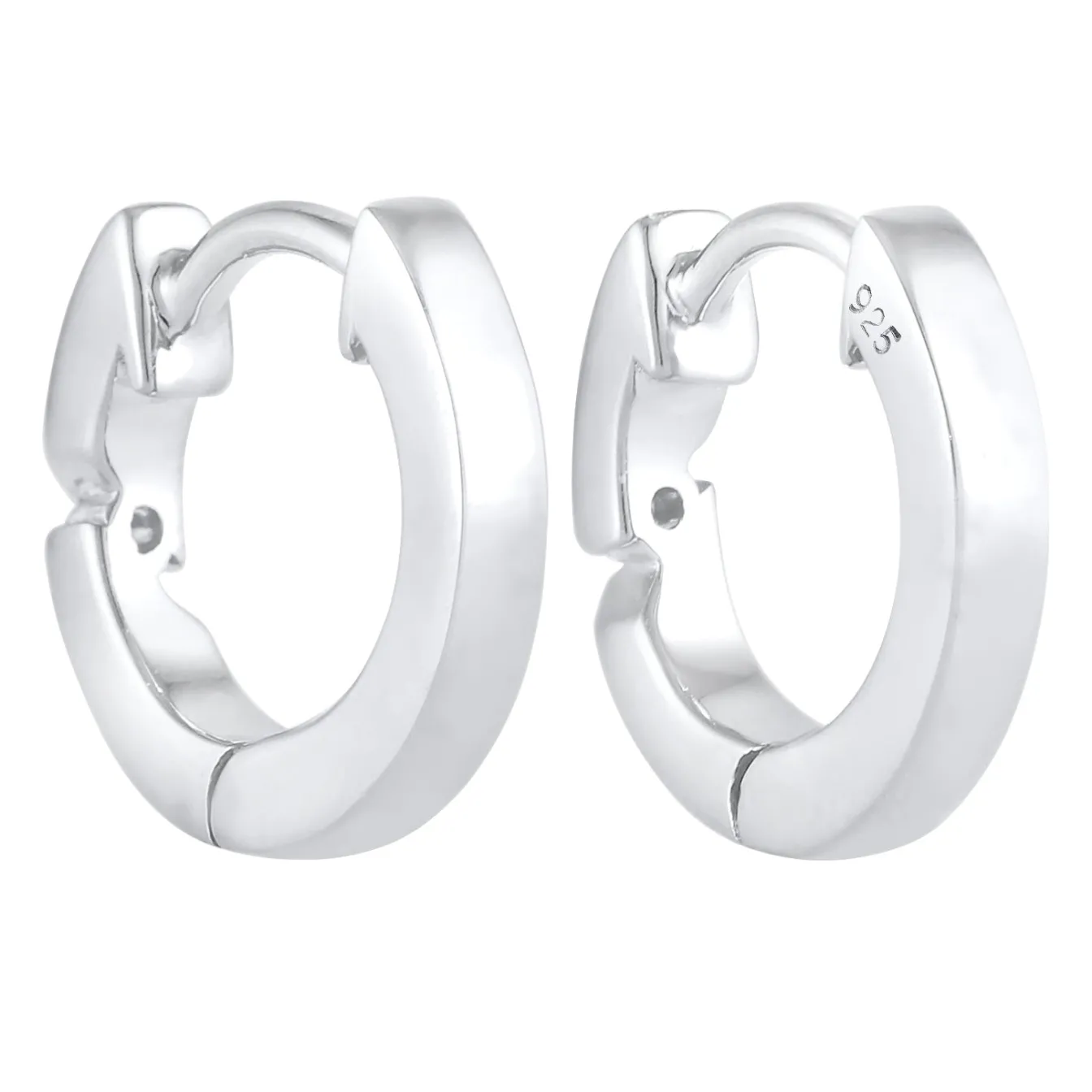 Elli "Creole | Diamant ( Weiß, 0,03 ct )< Roségold|Ohrringe