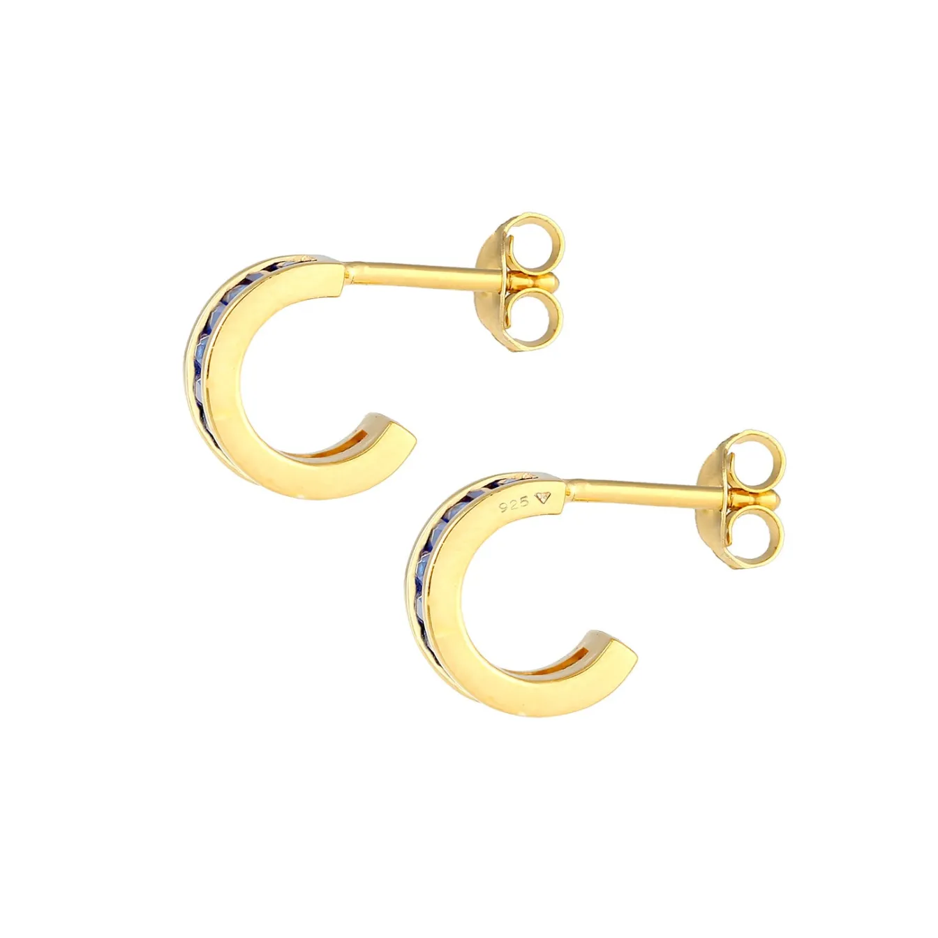 Elli "Creole | Saphir ( )< Ohrringe