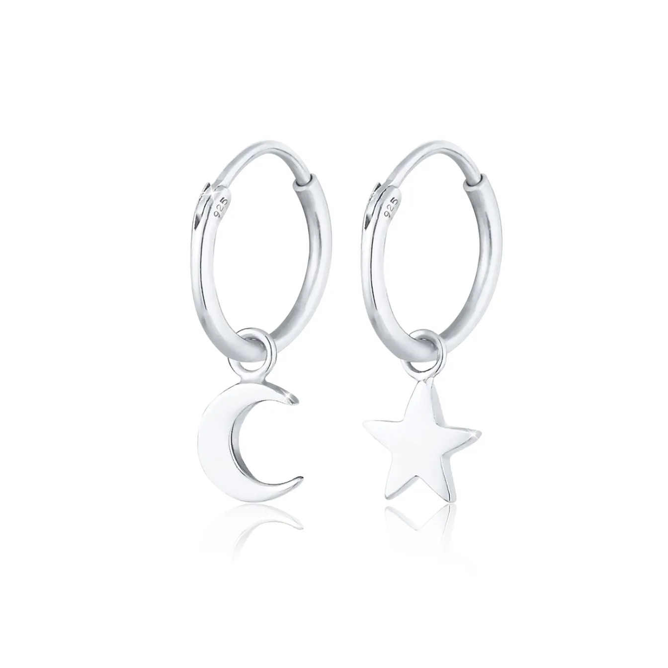Elli "Creole Astro< Roségold|Symbol-schmuck