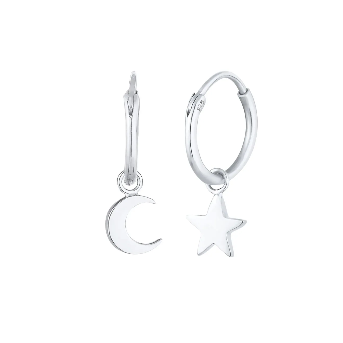 Elli "Creole Astro< Roségold|Symbol-schmuck