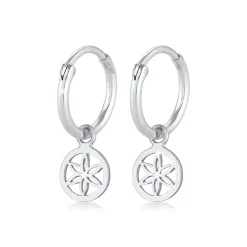 Elli "Creole Blume< Symbol-schmuck|Ohrringe
