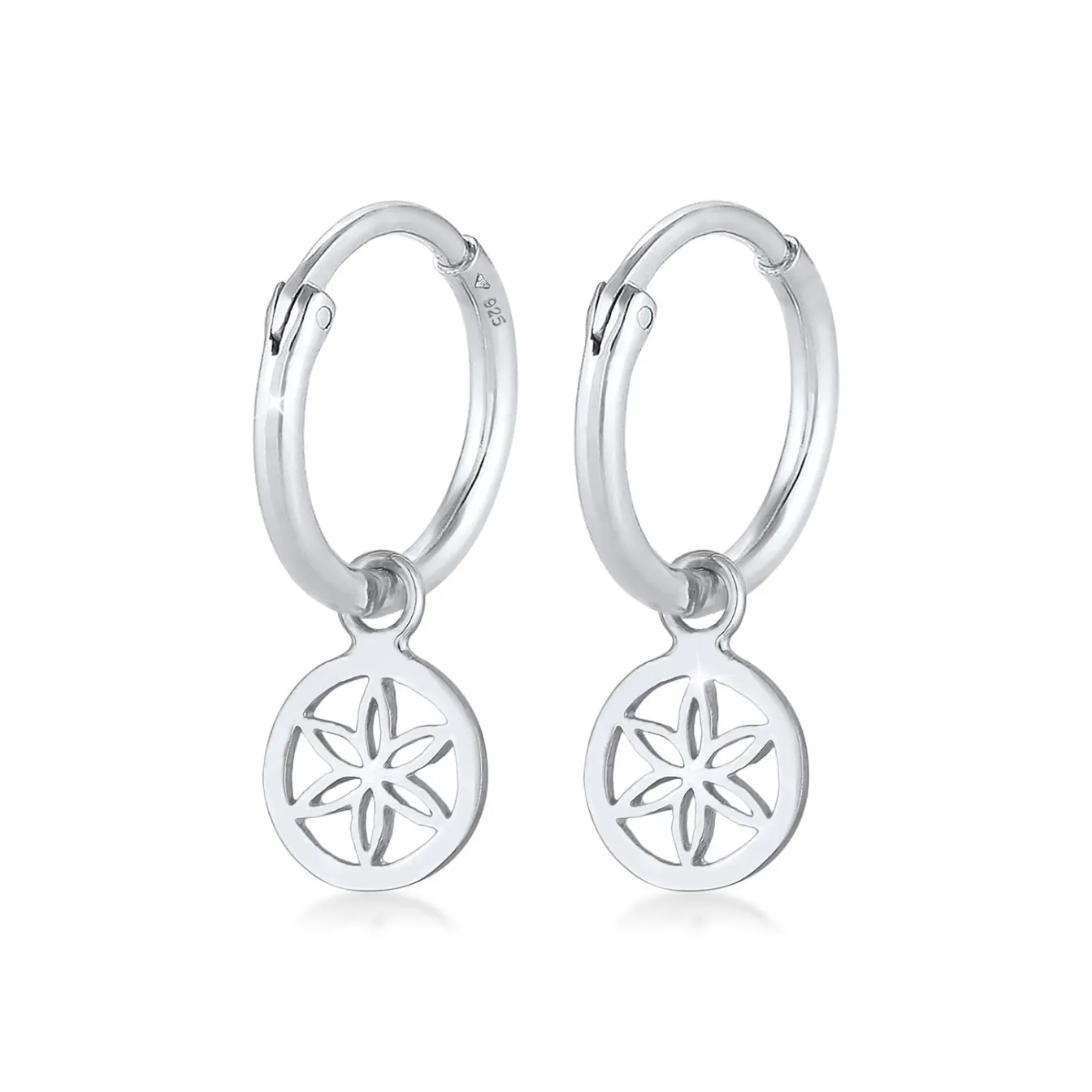 Elli "Creole Blume< Symbol-schmuck|Ohrringe
