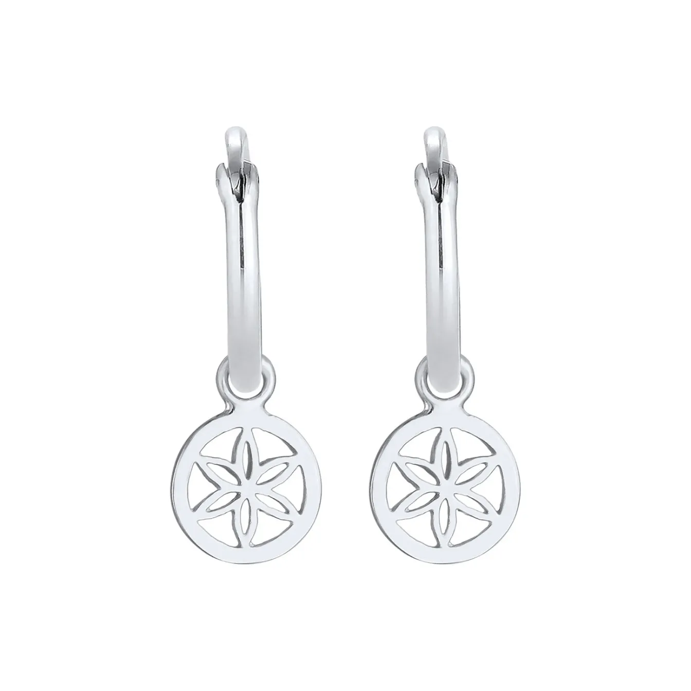 Elli "Creole Blume< Symbol-schmuck|Ohrringe