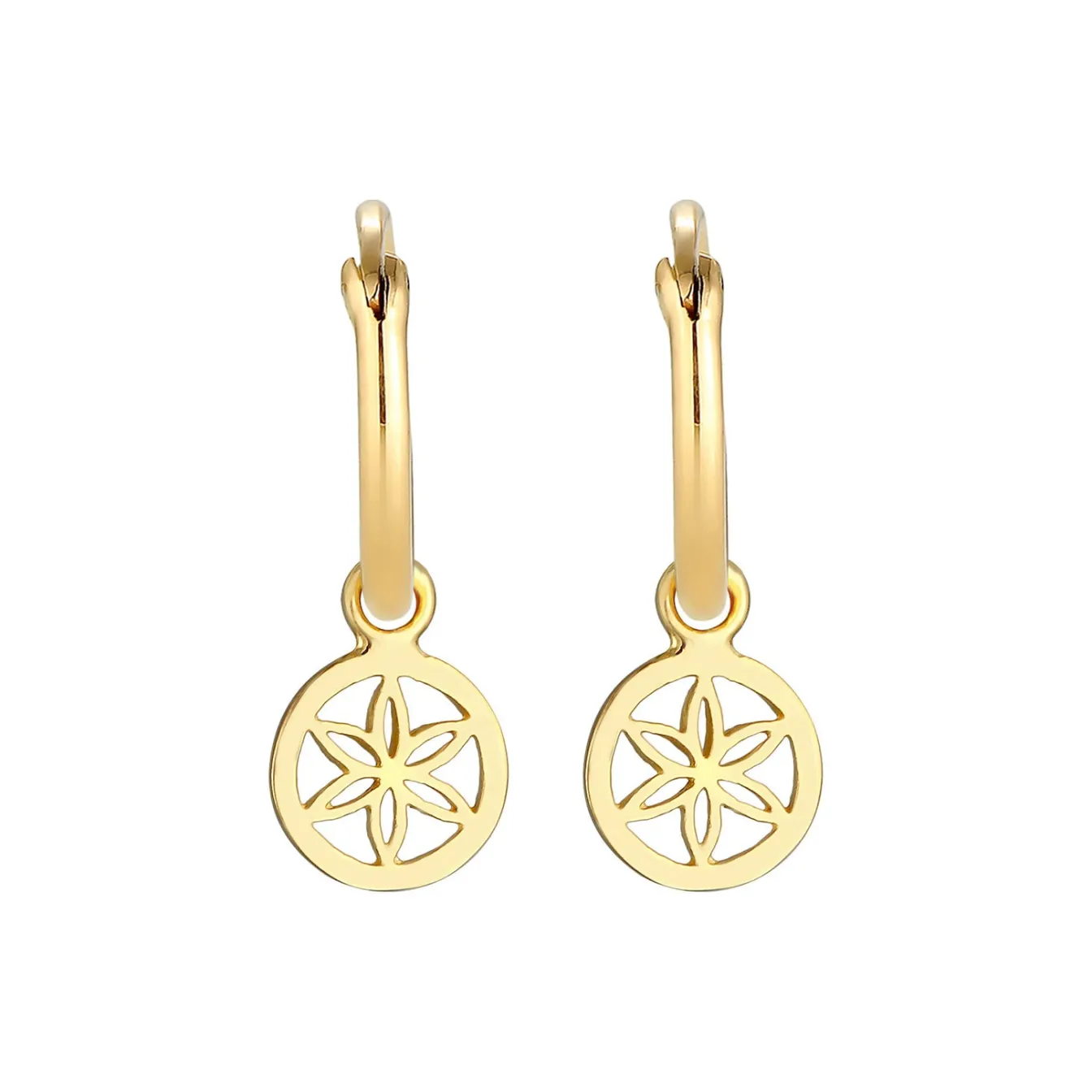 Elli "Creole Blume< Symbol-schmuck|Ohrringe