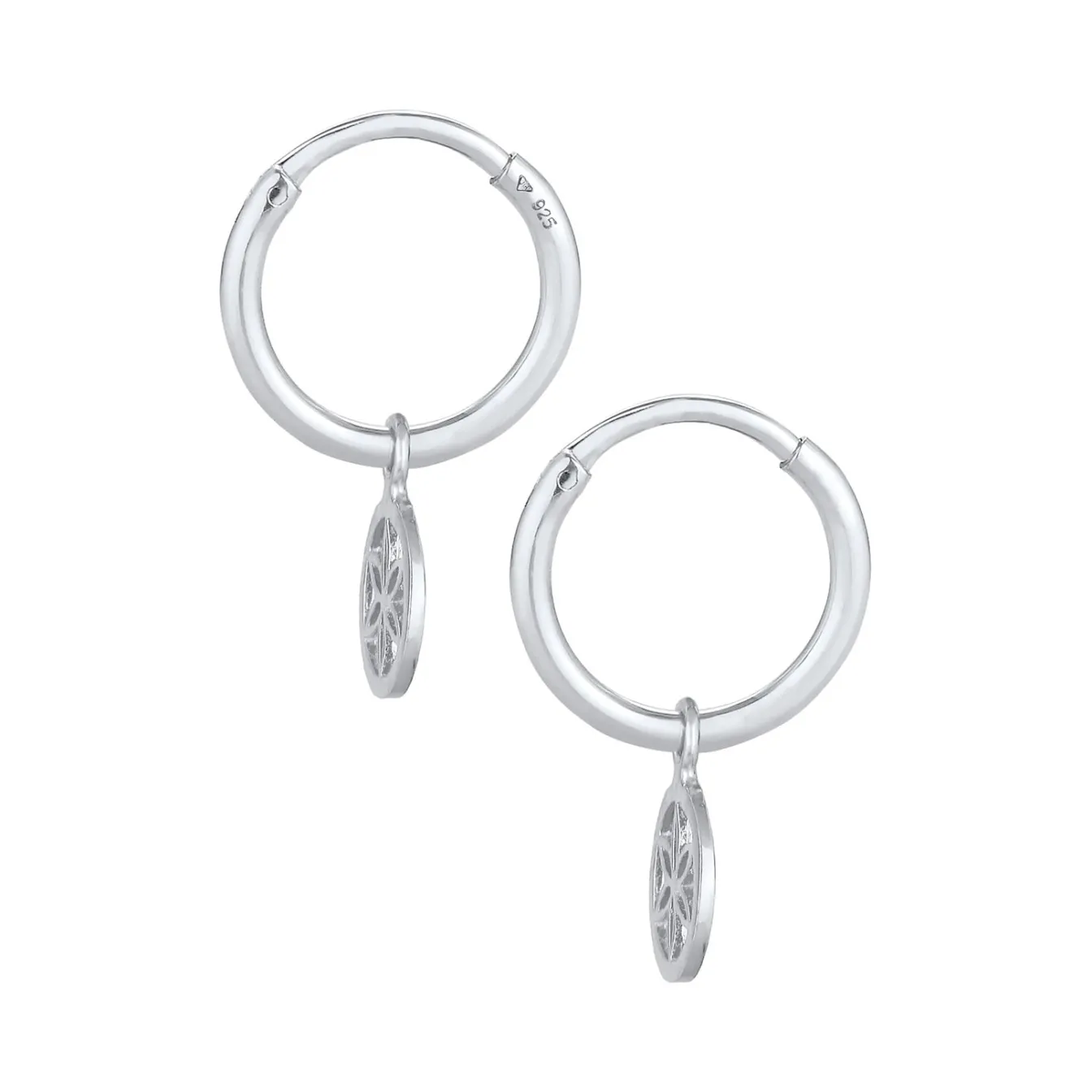 Elli "Creole Blume< Symbol-schmuck|Ohrringe