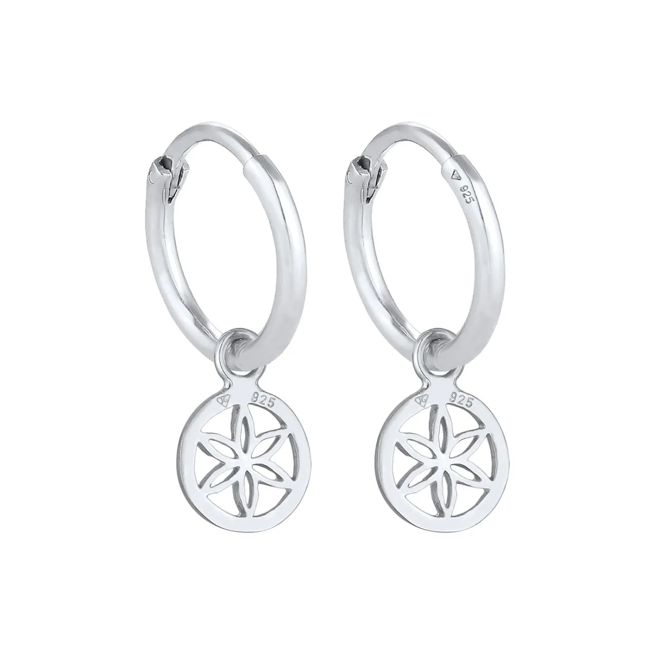 Elli "Creole Blume< Symbol-schmuck|Ohrringe