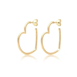 Elli "Creole Herz< Roségold|Symbol-schmuck