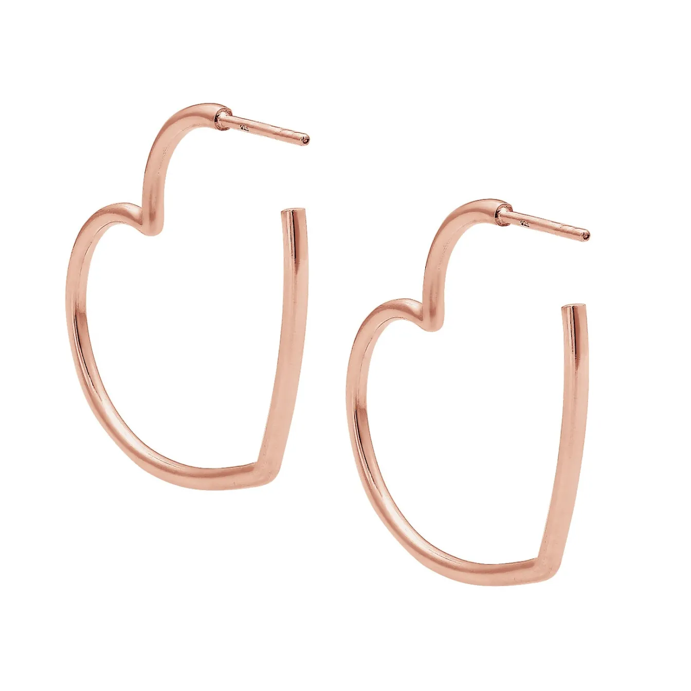 Elli "Creole Herz< Roségold|Symbol-schmuck