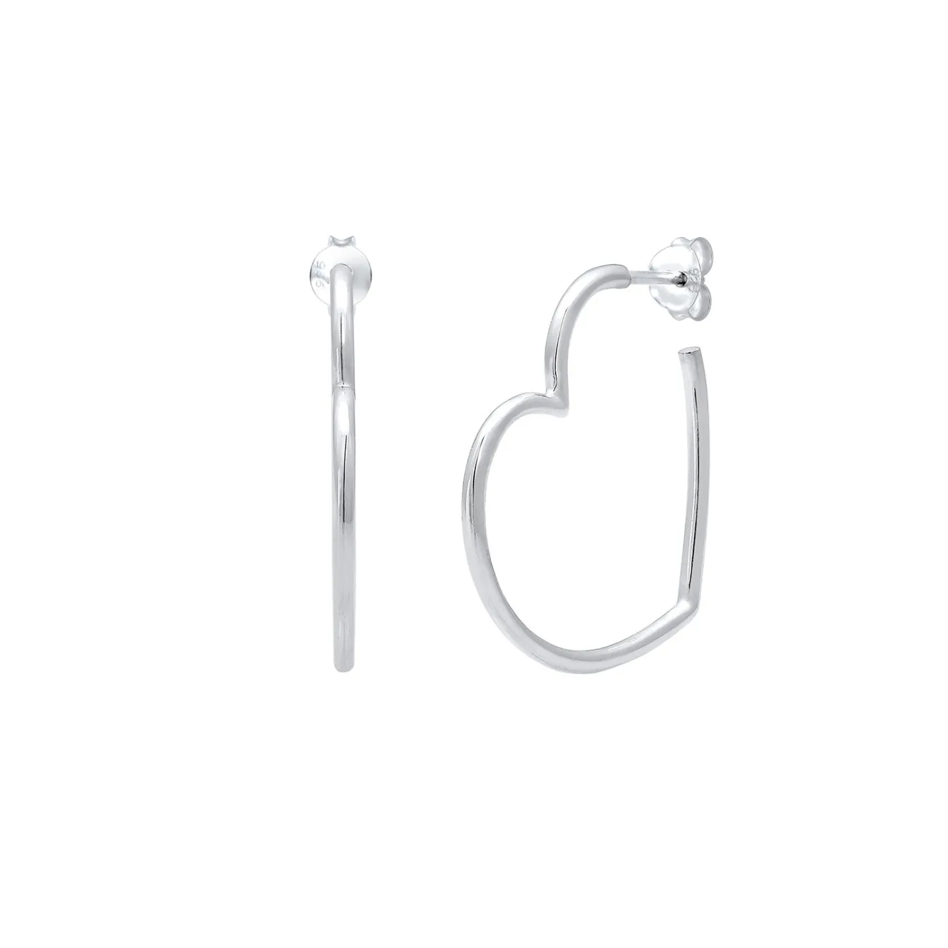 Elli "Creole Herz< Roségold|Symbol-schmuck