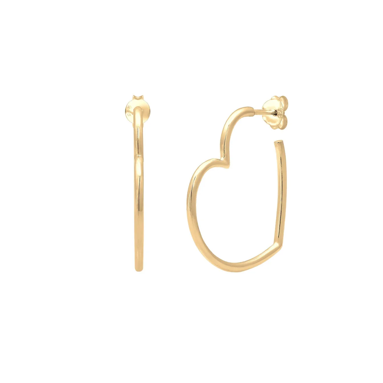 Elli "Creole Herz< Roségold|Symbol-schmuck