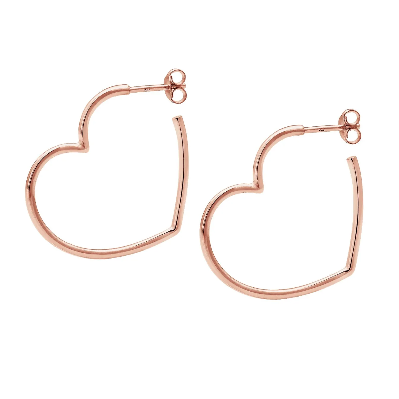 Elli "Creole Herz< Roségold|Symbol-schmuck