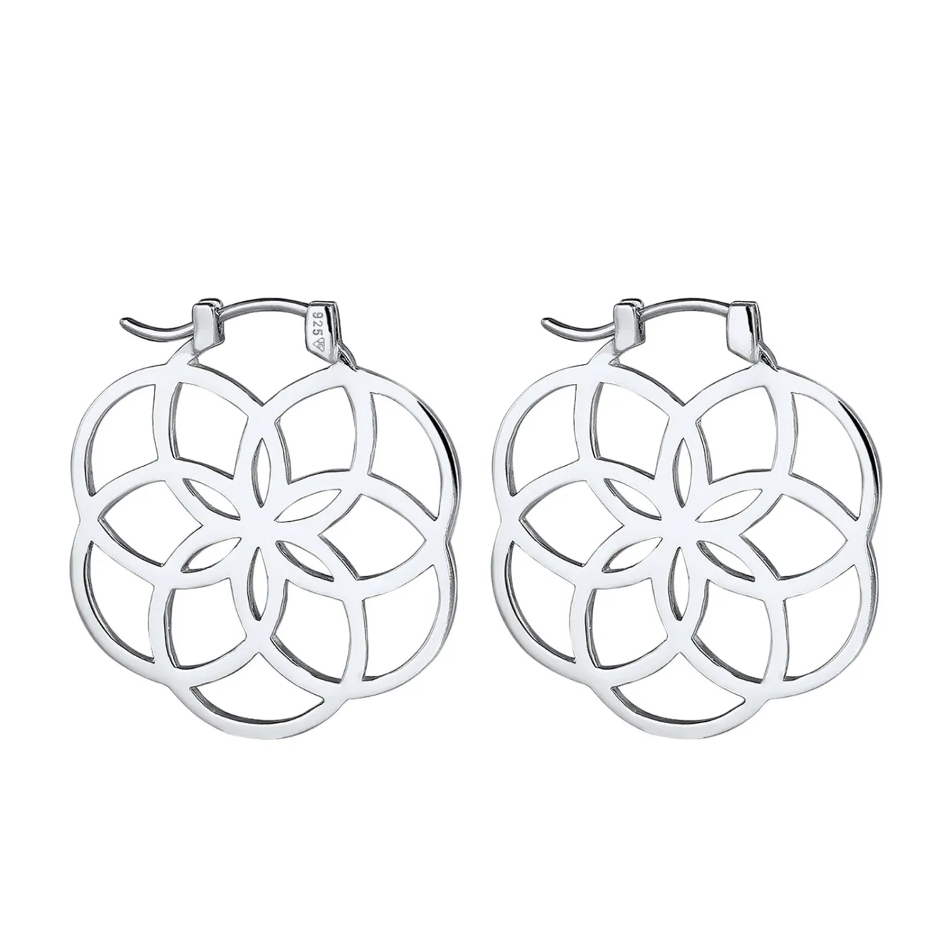 Elli "Creole Ornament< Roségold|Symbol-schmuck