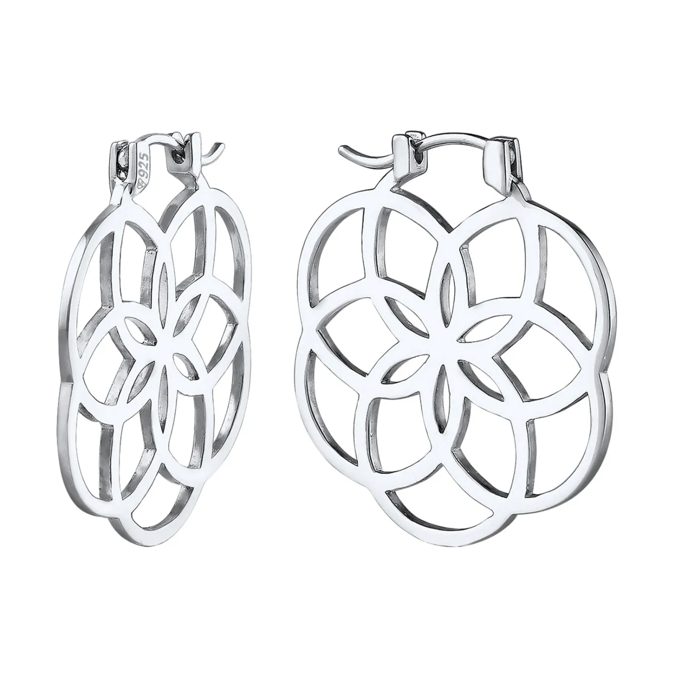 Elli "Creole Ornament< Roségold|Symbol-schmuck
