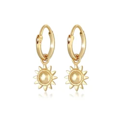 Elli "Creole Sonne< Symbol-schmuck|Ohrringe