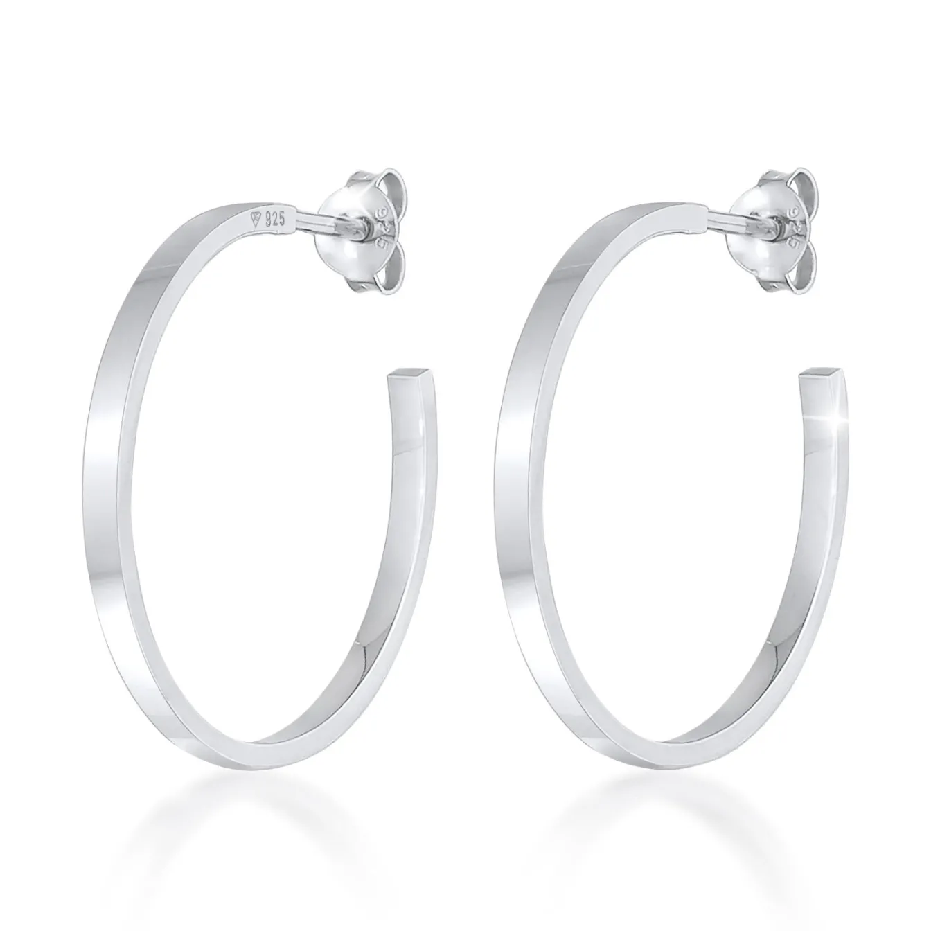 Elli "Creolen Basic< Ohrringe|Silber