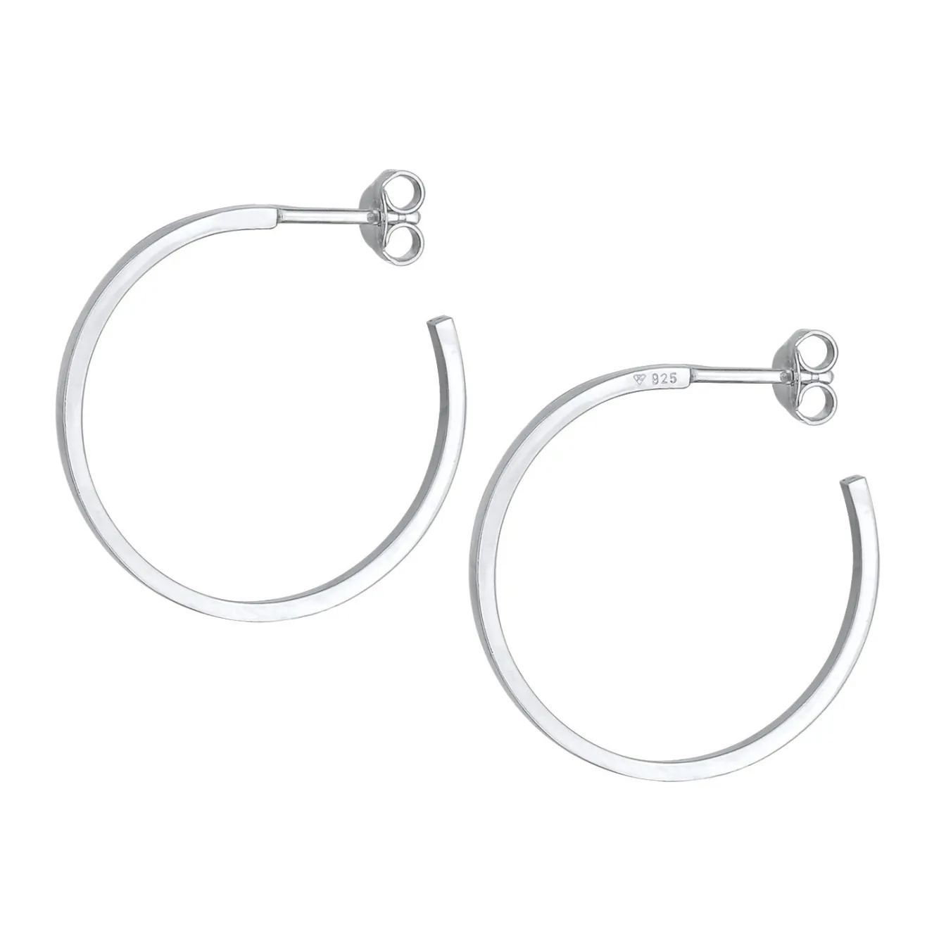 Elli "Creolen Basic< Ohrringe|Silber
