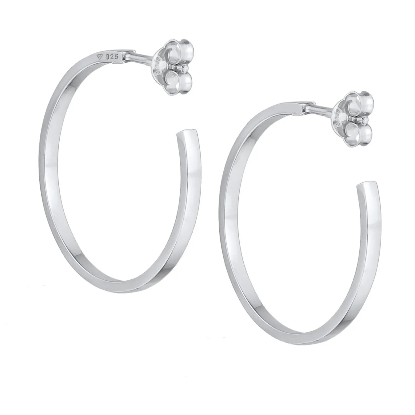 Elli "Creolen Basic< Ohrringe|Silber