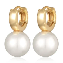 Elli "Creolen Elegant | Glasperlen< Perlen|Ohrringe