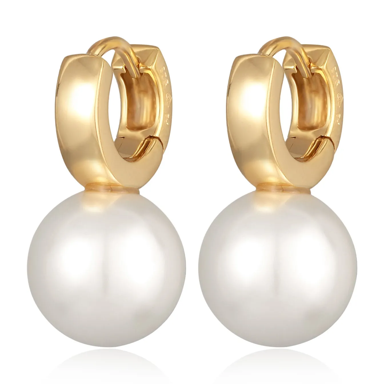 Elli "Creolen Elegant | Glasperlen< Perlen|Ohrringe