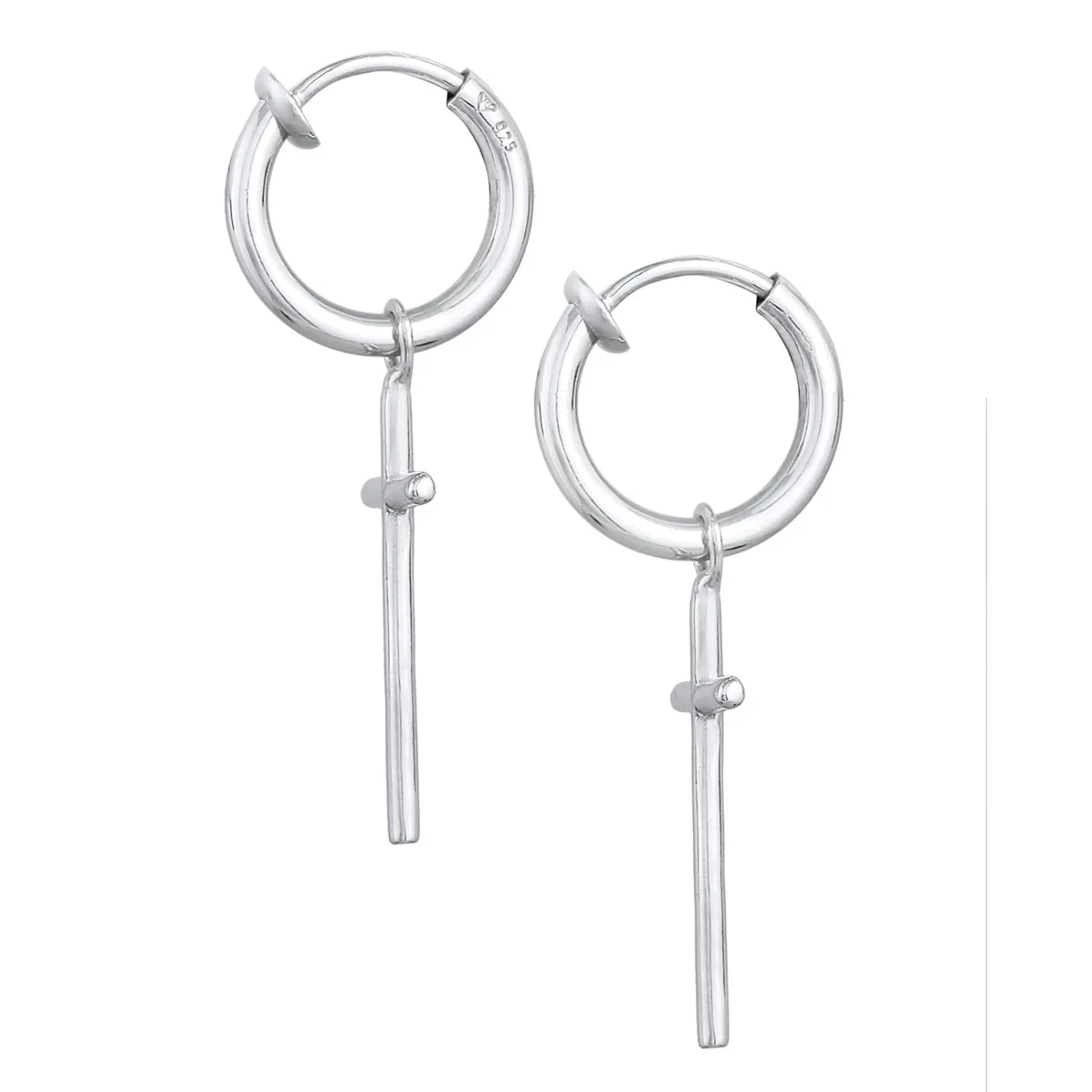 Elli "Creolen Ohrclips< Symbol-schmuck|Ohrringe