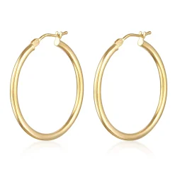 Elli "Creolen Twisted Filigran< Ohrringe|Echtgold