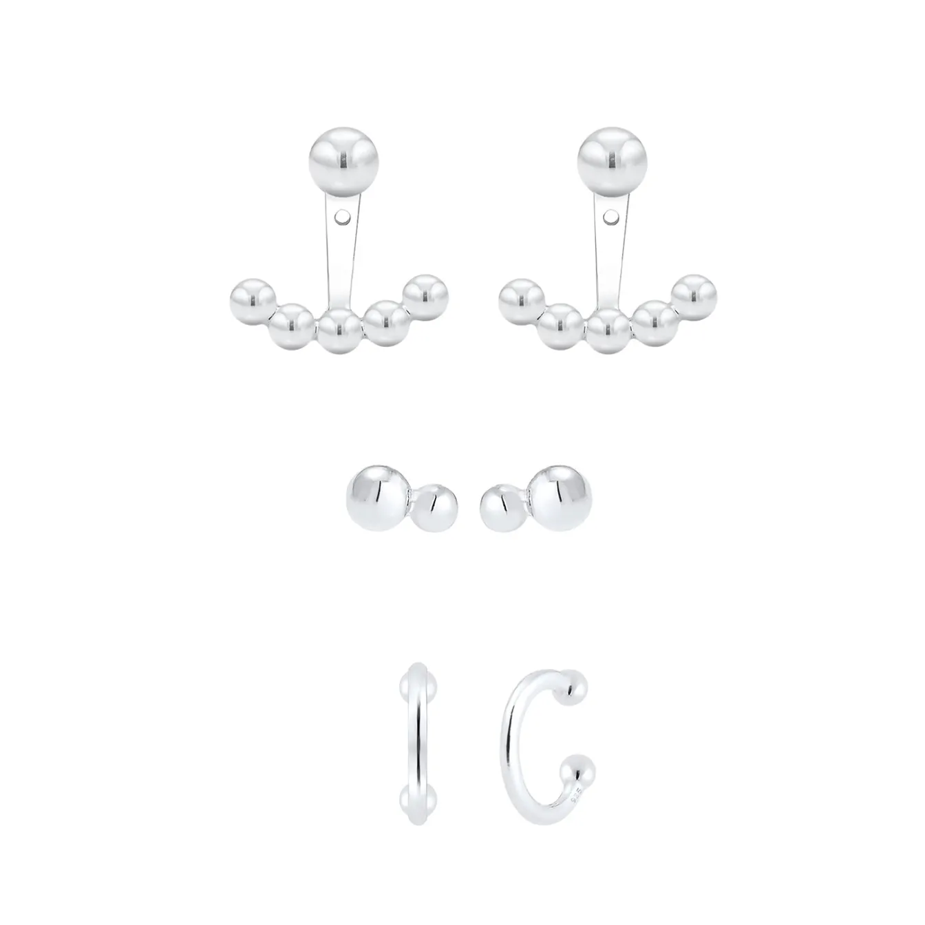 Elli "Ear Jacket< Ohrringe|Silber