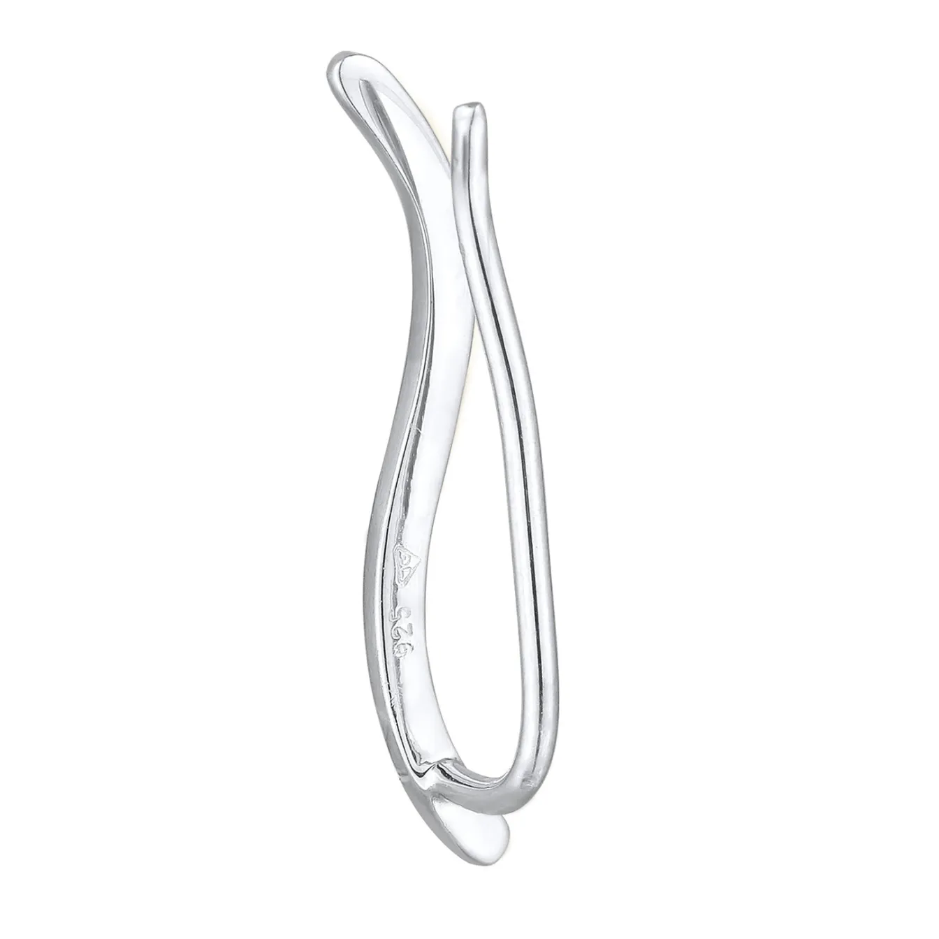 Elli "Earclimber Geschwungen< Ohrringe|Silber