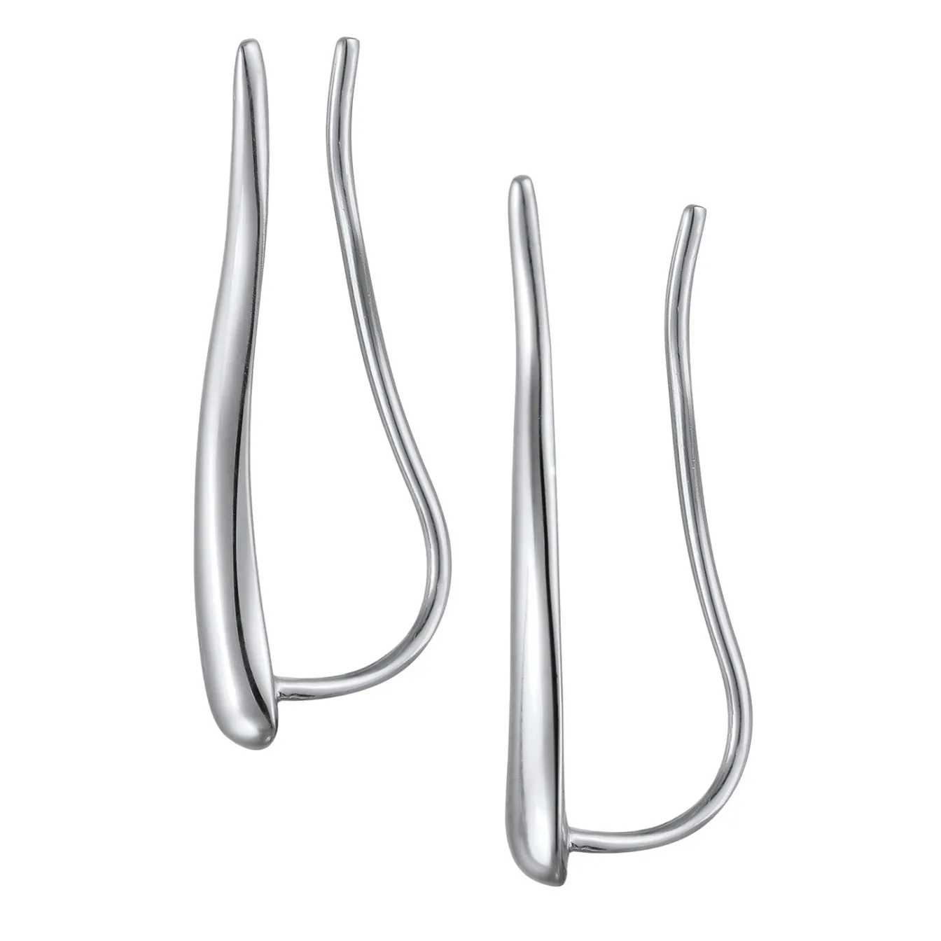 Elli "Earclimber Welle< Vergoldet|Ohrringe